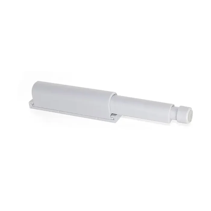 10 Fermeture push pour portes, Plastique, Gris