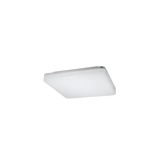 10 Plafonniers LED carré 18WVariateur d‘intensité 1550Lm 4000K IP44 24