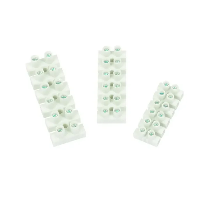 3 barrettes de connexion 6 plots