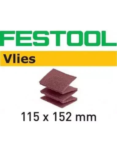 Abrasif Vlies 115×152 MD 100 VL/25 – Festool