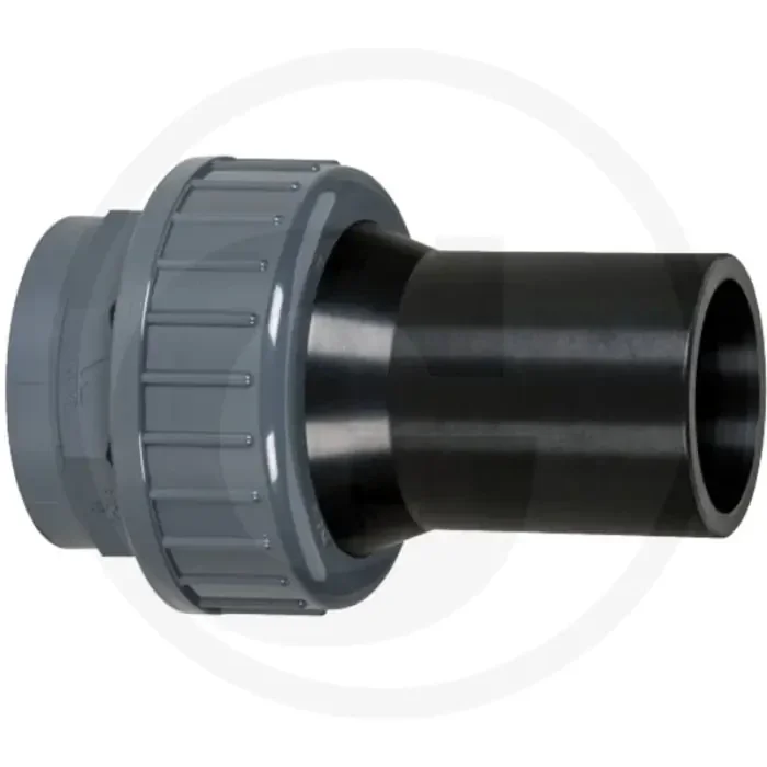 Accouplement à vis pvc-u 90mm intérieur-Ø 90mm extérieur-Ø 7.5 bar pression de travail max.