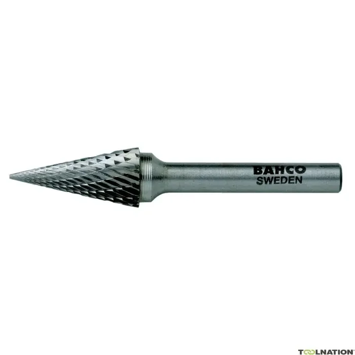Bahco M1630M08 Fraises en carbure de tungstène à tête conique et nez pointu