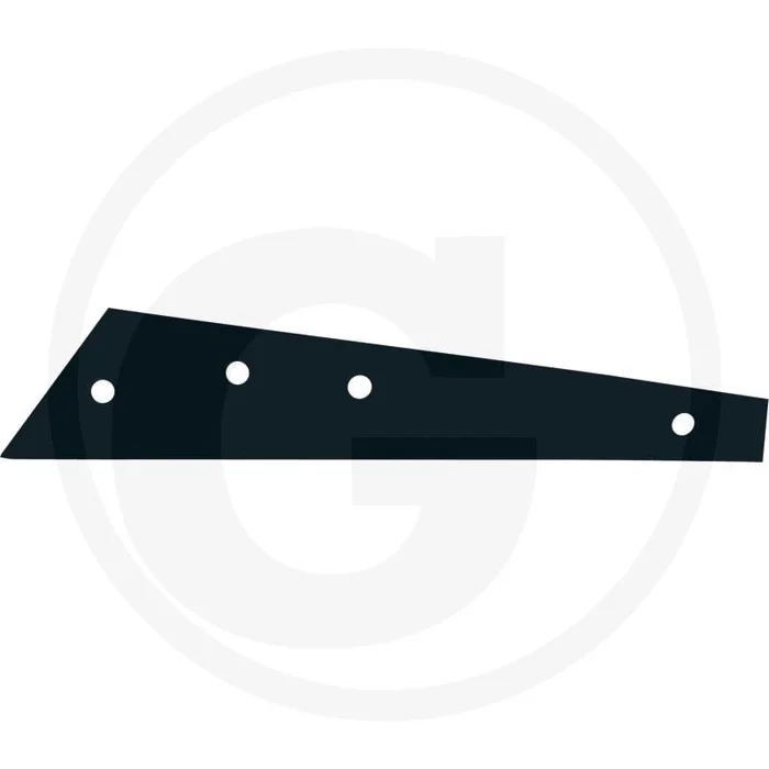 Bande de roulement avec boulons, gauche, no 1 – srp328p1l, convient pour streifenkörper bp-321 ps, bp-322 ps, bp-324 ps, bp-323 ps