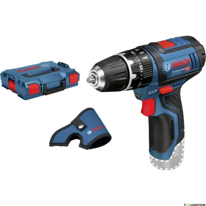 Bosch Bleu 06019B690E GSB 12V-15 marteau perforateur sans fil 12V sans batteries et chargeur en L-Boxx