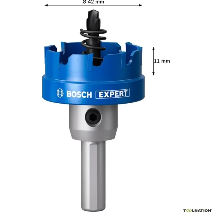Bosch Bleu Accessoires 2608901425 EXPERT Scie cloche à tôle 42 mm