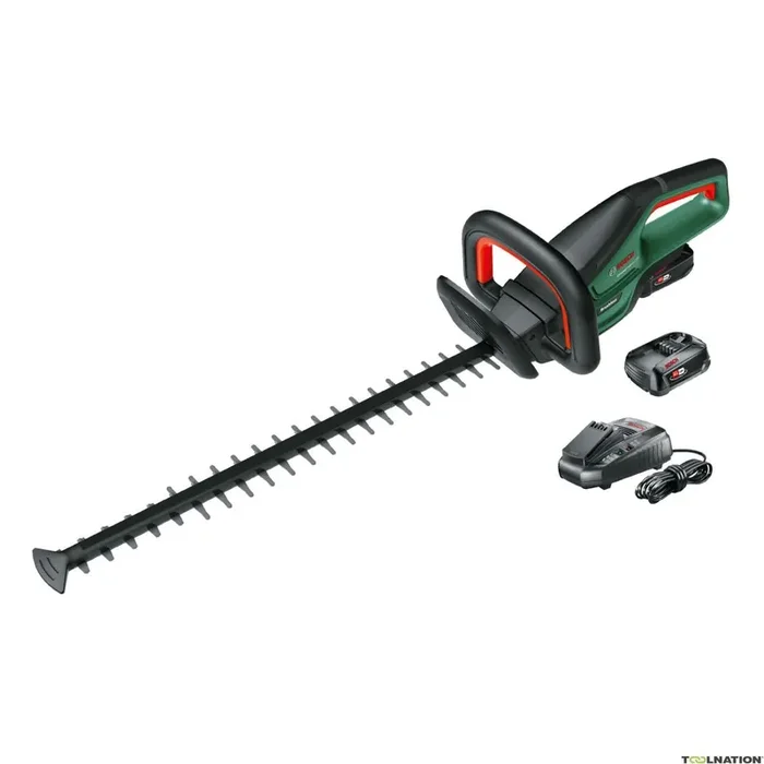 Bosch Green 0600849J02 UniversalHedgeCut 18V-55 Accu taille-haie 2x 18V 2.5 Ah et chargeur