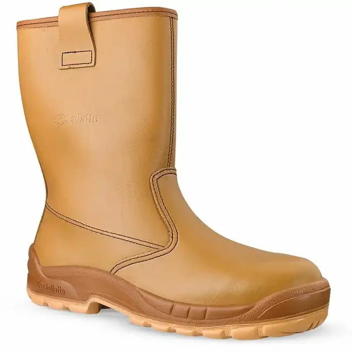 Bottes de sécurité Jallatte JALHAKA SAS S3 SRC pointure 46 en cuir