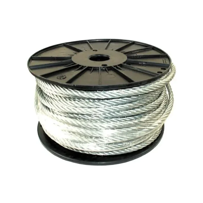 Câble d’acier – Acier, Ø4mm x 100M
