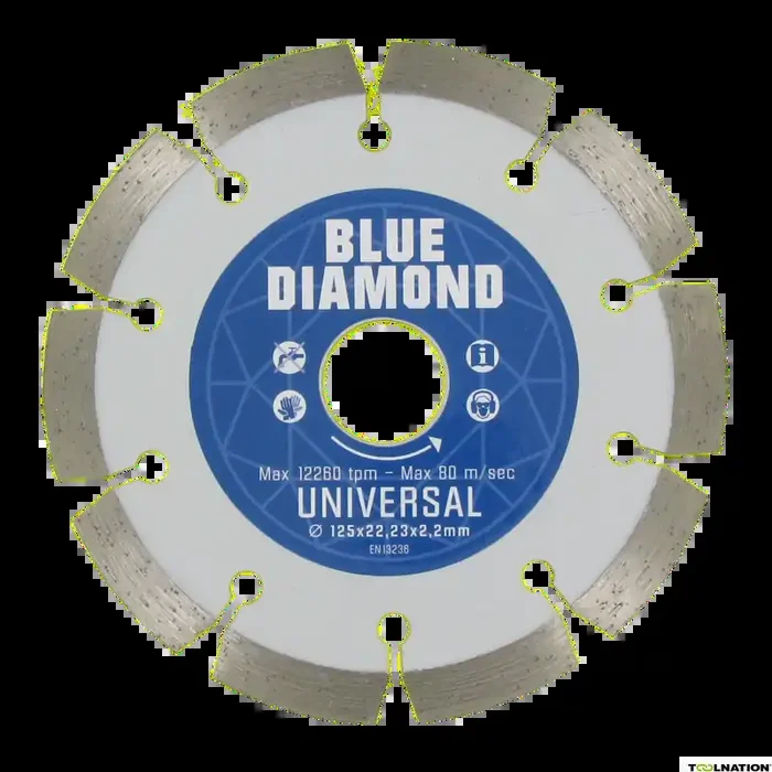 Carat CEBD180310 Lame de scie diamantée Blue Diamond Universal 180 x 22,23