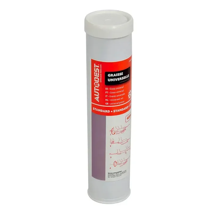 Cartouche graisse 400 gr multiservices en pe