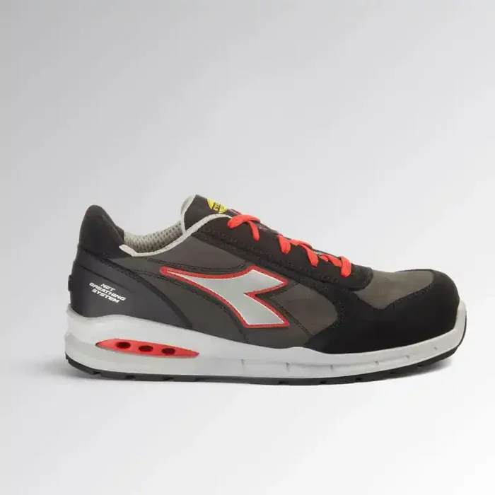 Chaussure de travail Diadora RUN NET AIRBOX LOW S3S T.45 gris/rouge