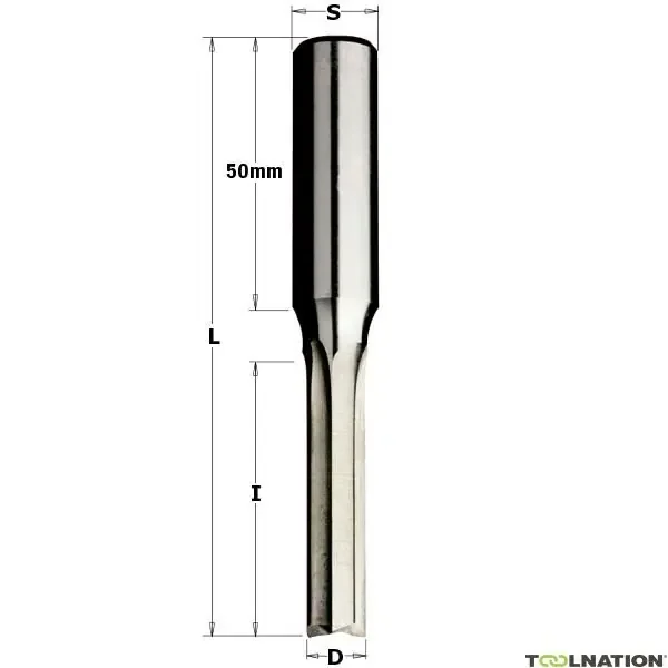 CMT 107.100.32 Foret de perçage (bec de poisson) 10mm – tige 16 x 60mm – Gauche