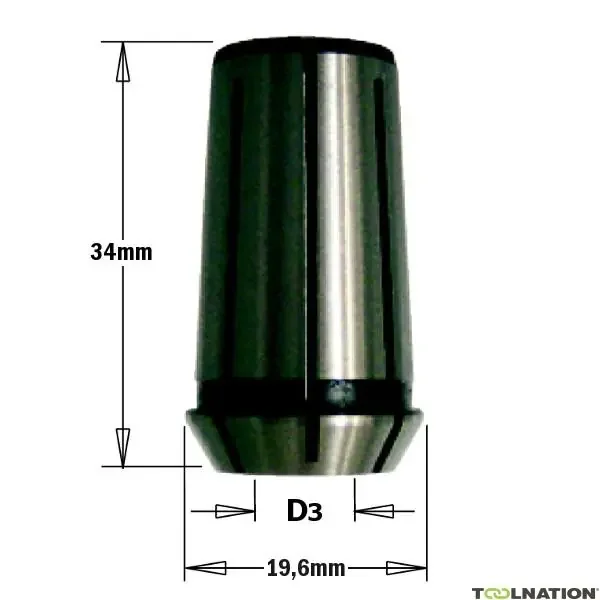 CMT 796.900.00 Pince de serrage pour fraise 34 mm, D3=10