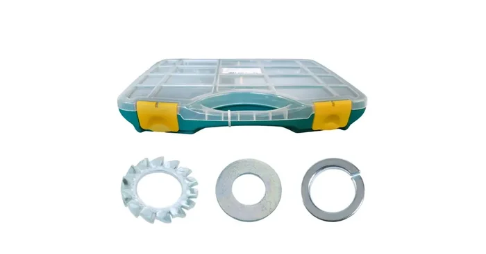 Coffret mix rondelles plates / éventail / Grower, AZ blanc, 1235 pièces – VISWOOD