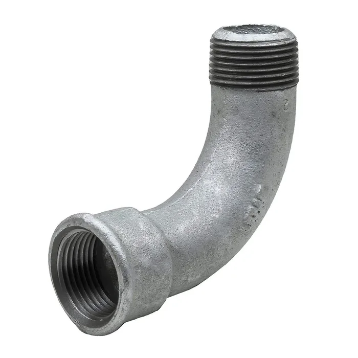 Coude grand rayon galva M-F 2‘‘