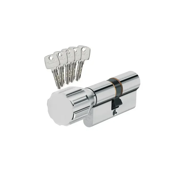 Cylindre à bouton EC-S 40x40mm varié Abus