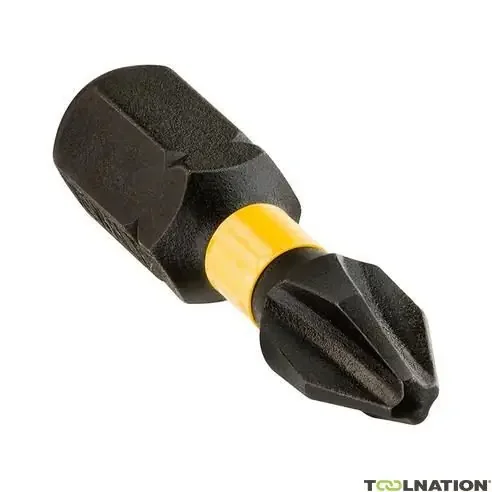 Dewalt Accessoires DT7993T-QZ Embouts de tournevis à choc extrême 25 mm PH1 pour vis Philips