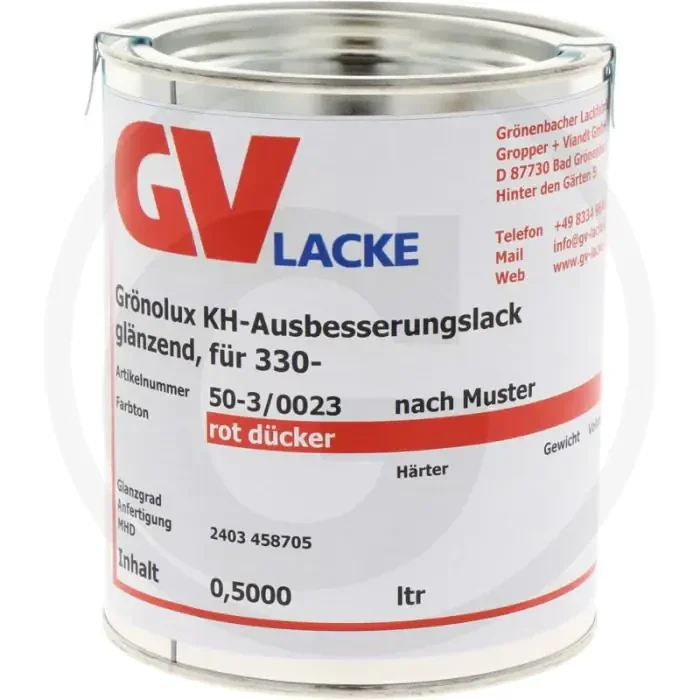 Dücker verfspuitbus (RAL 3000 – 500 ml)