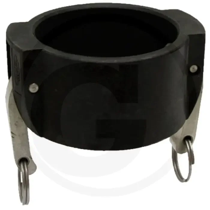 Eindkappen m-deel, binnen-Ø 37mm, nw 1 inch, kunststof, camlock dc