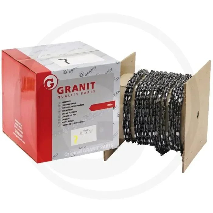 Endurance cut zaagketting, op de rol 100 voet (30 meter) – ronde zaagtand, steek .325″