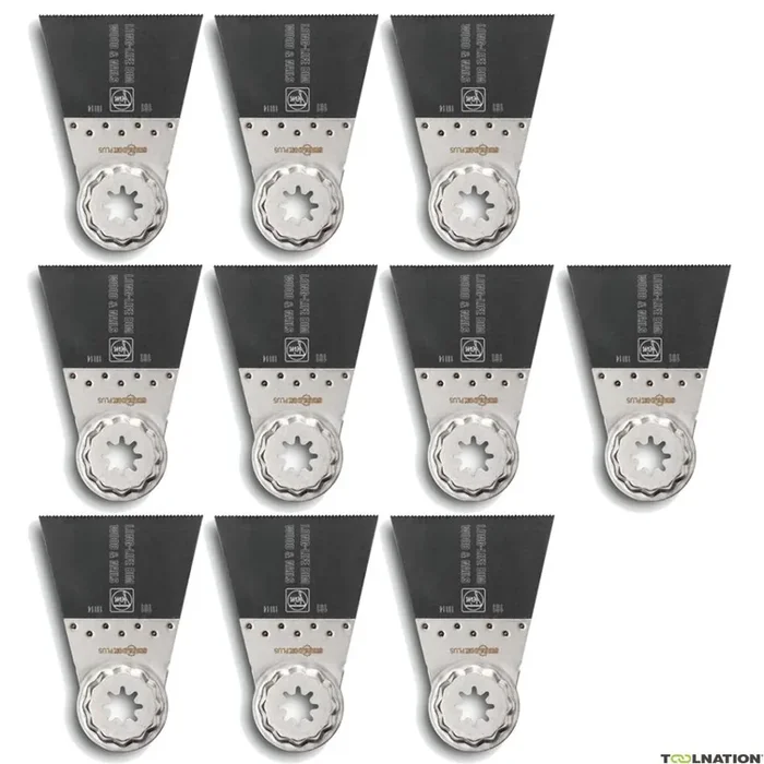 Fein Accessoires 63502161240 Lame de scie E-Cut Bi-Metal Long-Life SLP 65 x 50 10pcs