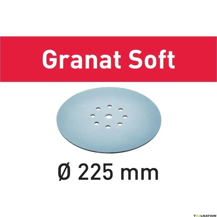 Festool Accessoires 204222 Abrasif STF D225 P100 GR S/25 Granat Soft