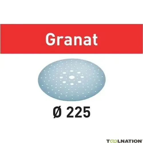 Festool Accessoires 205656 Disques abrasifs Granat STF D225/128 P100 GR/25