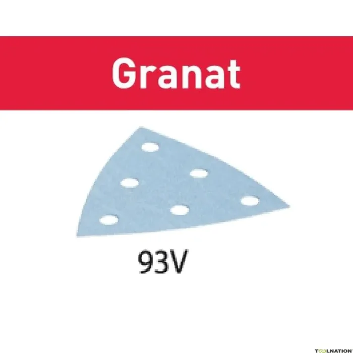 Festool Accessoires 497395 Abrasif STF V93/6 P150 GR/100 Granat
