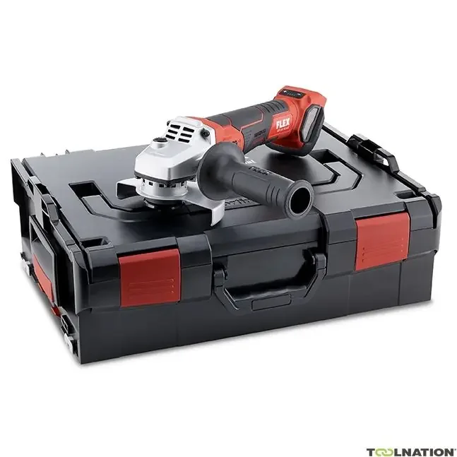 Flex-tools 499293 LBE 125 18.0-EC Meuleuse d‘angle Accu 125mm avec frein et régulateur de vitesse 18V excl. batteries et chargeur en L-Boxx