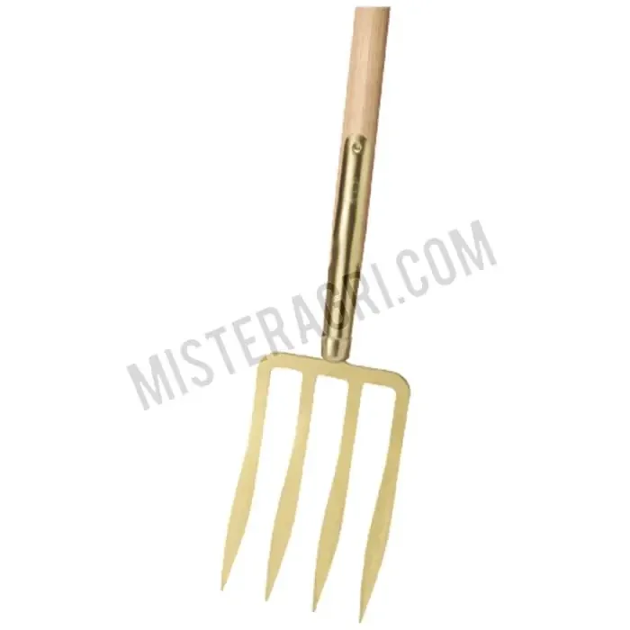 Fourche à bêcher – avec tige en T, 4 dents