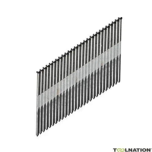 HIKOKI Accessoires 4100405 Clous tête D 3.1x82mm 34° lisse électro galvanisé (2500 pcs)