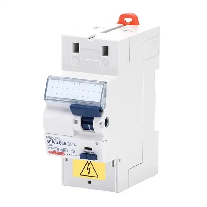 Interrupteur différentiel ID 2P 40A AC/0,03 2M FIXMATIC