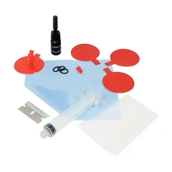 Kit réparation pare brise professionnel – 17 pièces
