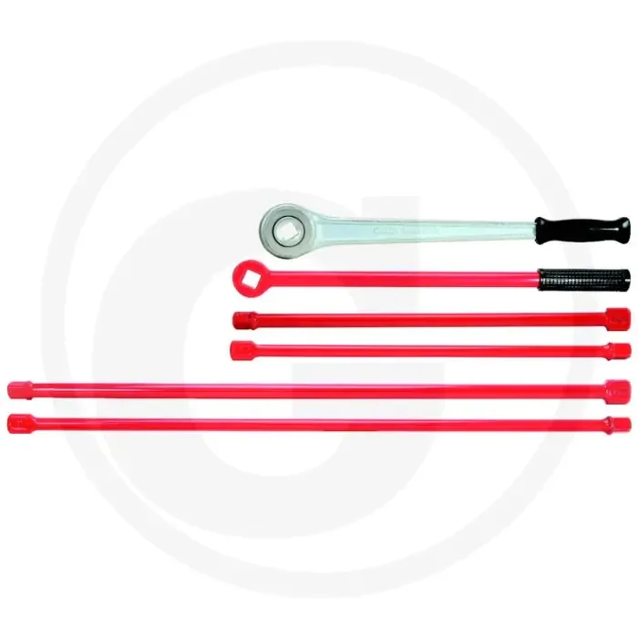 Ks tools 1.1/4″ radiator-nippelsleutel, 500 mm – speciaal staal, 18 mm aandrijfvierkant