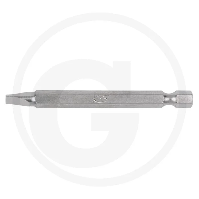 Ks tools 1/4″ bit schlitz, 75mm, 4.5mm – vernickelt, din 3126, iso 1173