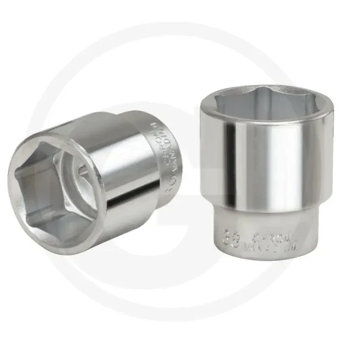 Ks tools 3/4″ classic dopsleutel zeskant, kort, 1.3/16″ – flanktraction-profil, matt satiniert