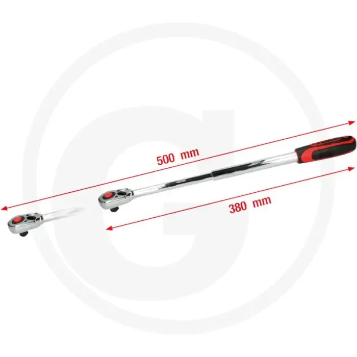 Ks tools cliquet réversible télescopique chromeplus® 1/2″ 36 dents – couple maximum 610 nm
