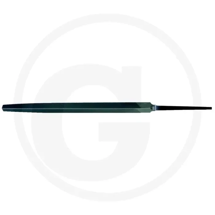 Ks tools dreikant-vlak vijl, din 7261, form c, 250mm, handvat 2 – speciaal staal, b=17,5mm