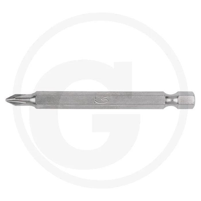 Ks tools Embout 1/4″ ph, 75mm, ph00 – vernickelt, din 3126 / iso 1173-e6.3