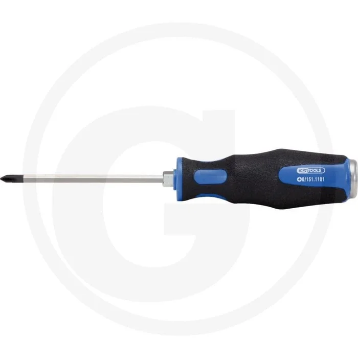 Ks tools ergotorque®max schroevendraaier met slagkap ph2 205mm