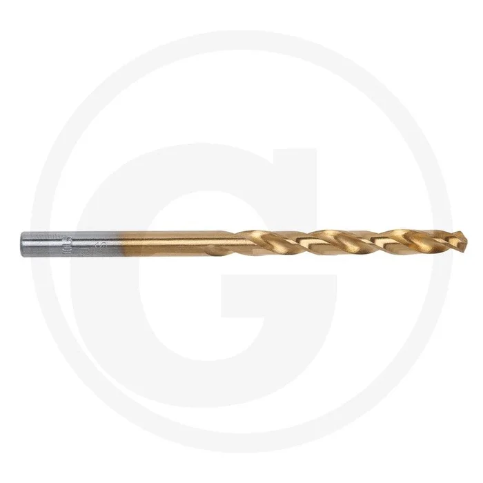 Ks tools hss tin spiraalboor 3,1mm, 10 verpakt 10er pack – 130° spitshoek, tin-coating