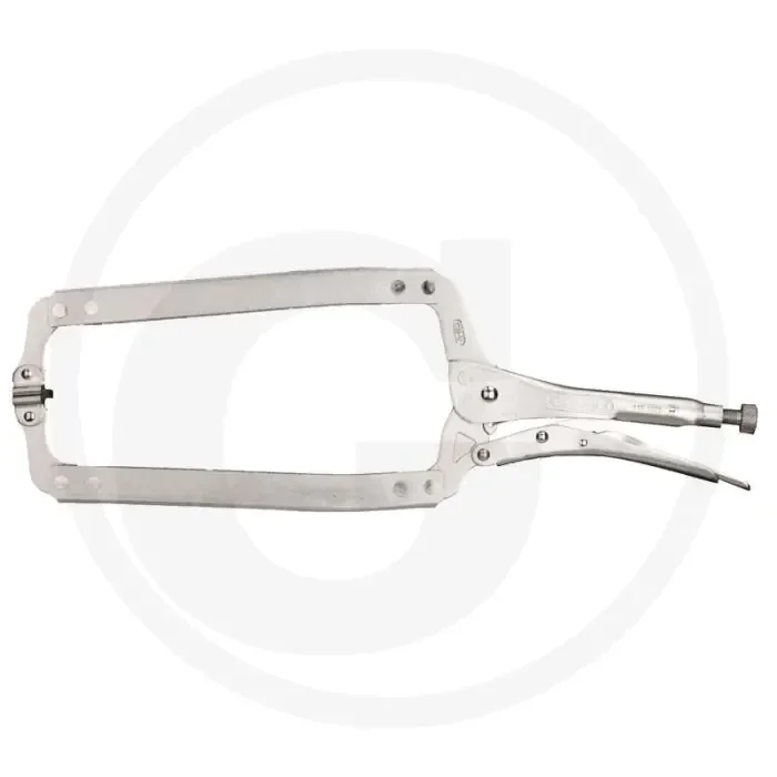 Ks tools pince à souder avec mâchoires mobiles, 450 mm – capacité de serrage : 0 – 270 mm