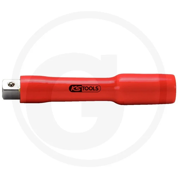 Ks tools Rallonge isolée 1/2″ avec verrouillage à vis, 125 mm – din 7434, iec 60900, chrome vanadium