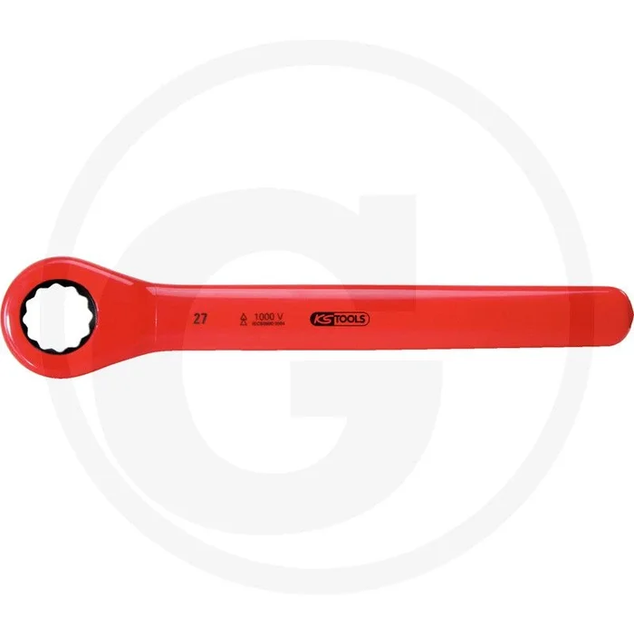 Ks tools ratschenringschlüssel mit schutzisolierung, 1/2″ – 72 zähne, din 7446, 1000v zertifizierung