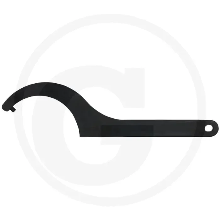Ks tools vaste haaksleutel met tap, 34-36 mm – din 1810 form b – voor kreuzlochmuttern