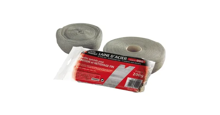 Laine d‘acier grain 000, 500 grammes – L‘OUTIL PARFAIT