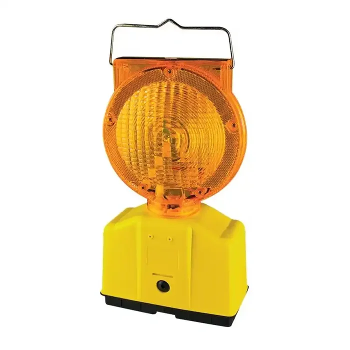 Lampe de chantier solaire Taliaplast clignotante automatique à Led
