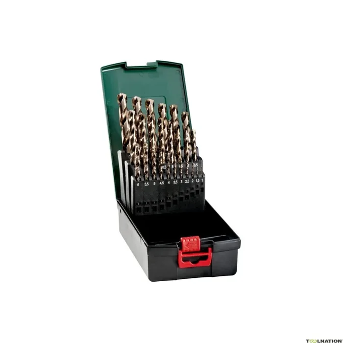 Metabo Accessoires 627122000 Jeu de mèches HSS-Co, 25 pièces