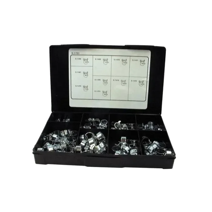 Mini clip, Min Ømm, Max Ømm, 100pcs Handipak.