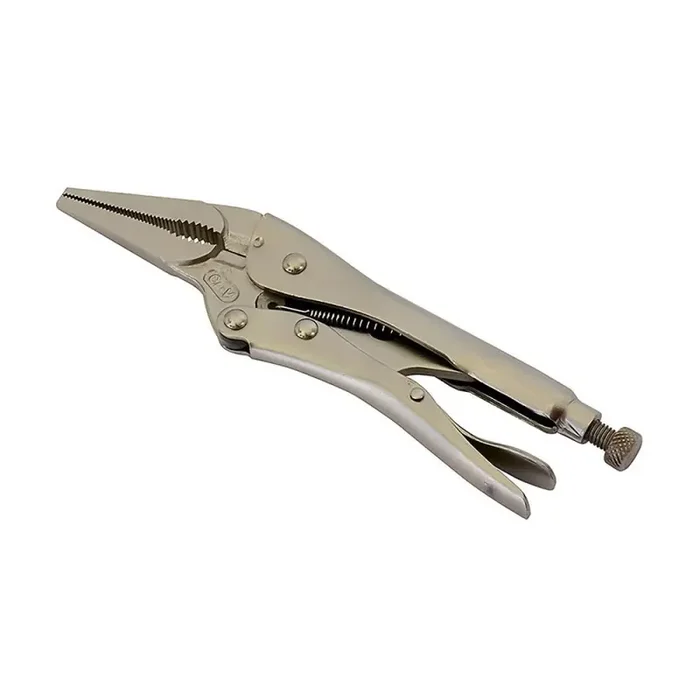 Mini pince étau de carrossier à becs longs